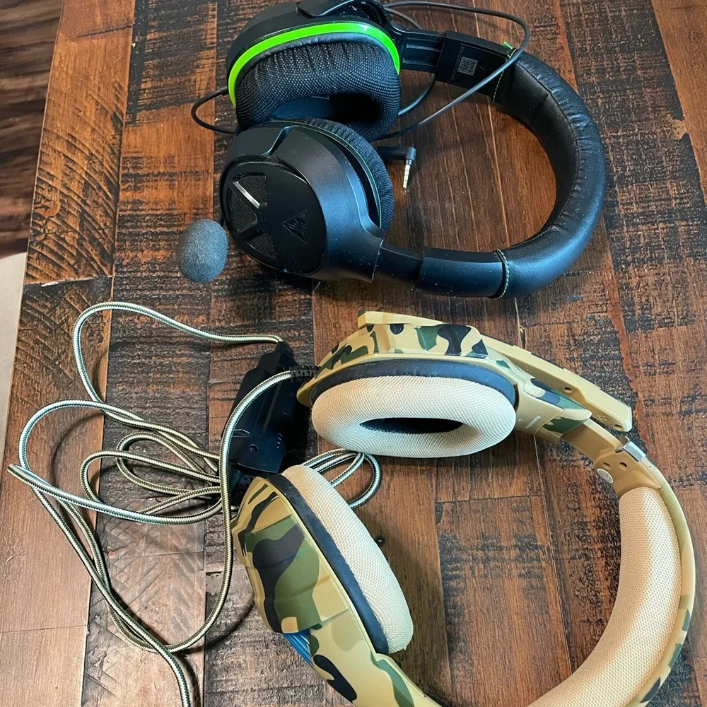 Turtle beach and beexcellent gaming headsets bundle